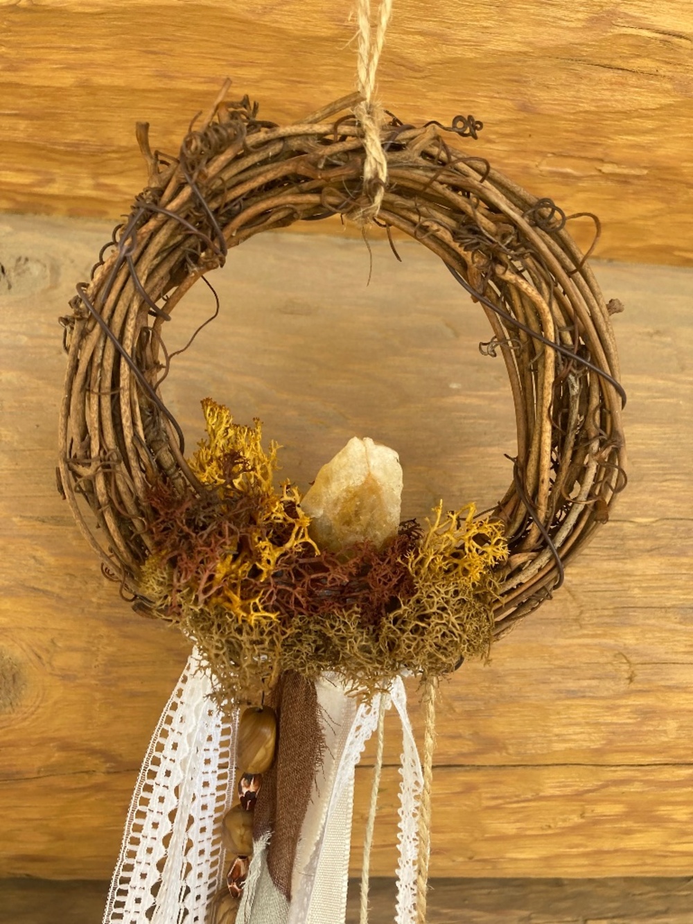 Protection Wreath, Harvest Season, Autumn Decor Witch Bells